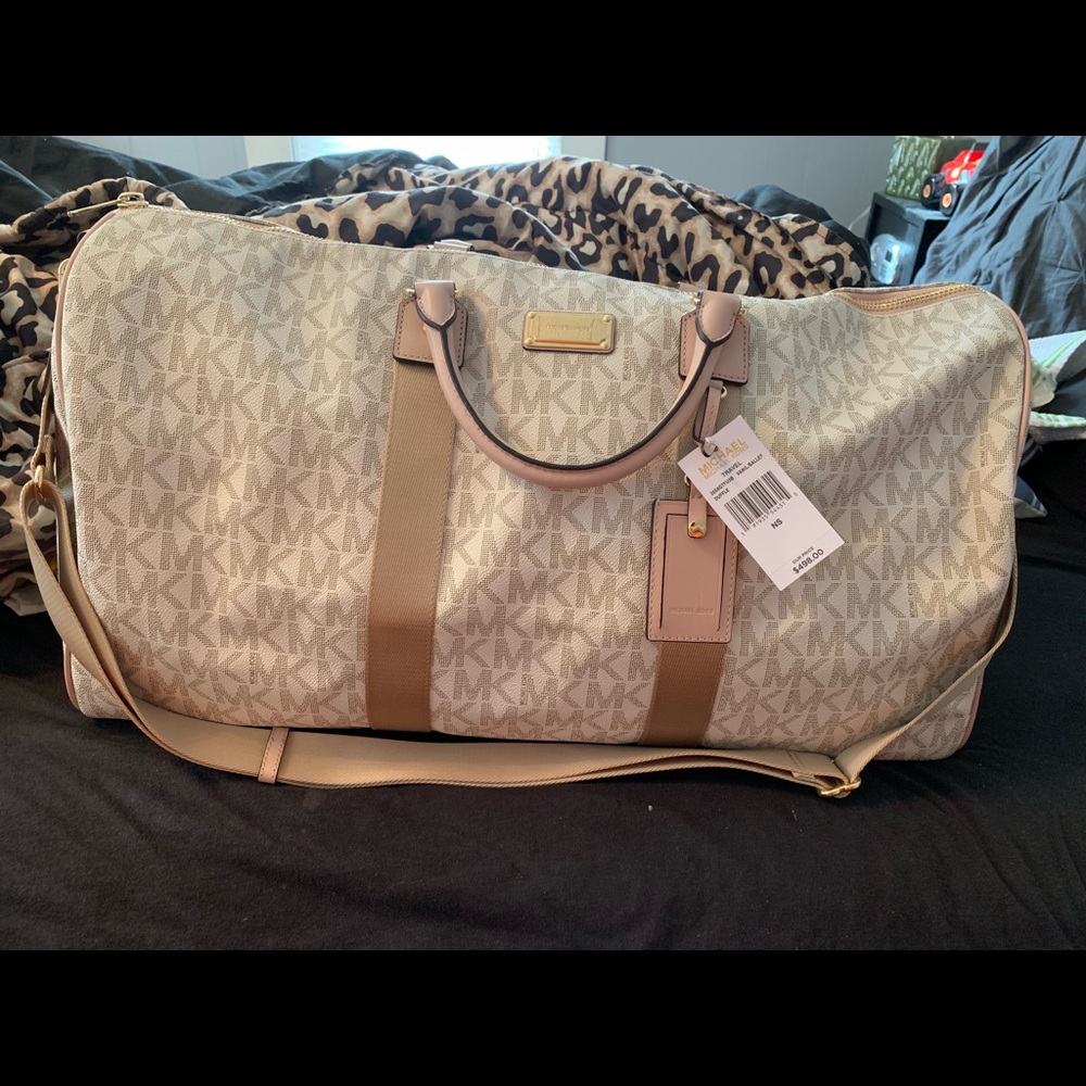 Authentic Michael Kors large duffel bag